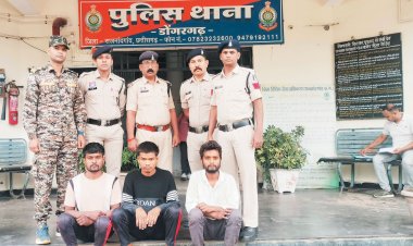 अछोली में हत्या करने वाले 3 आरोपी गिरफ्तार