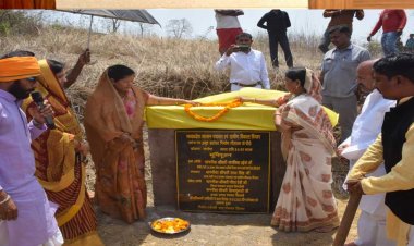 जल संरक्षण के लिए जनभागीदारी आवश्यक : मंत्री श्रीमती उइके