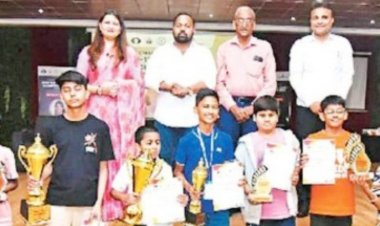 शिल्प कुमार और प्रतिष्ठा अंडर-13 राज्य शतरंज चैंपियन
