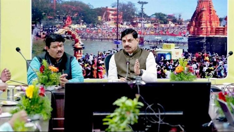 मुख्यमंत्री डॉ. मोहन यादव ने उज्जैन में सिंहस्थ - 2028 के कार्यों की समीक्षा की।