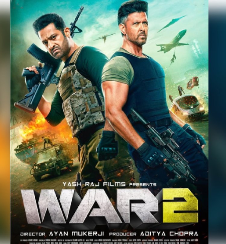 'वॉर 2' का टीजर रिलीज, ऋतिक रोशन और जूनियर एनटीआर के फाइट सीक्वेंस जबरदस्त