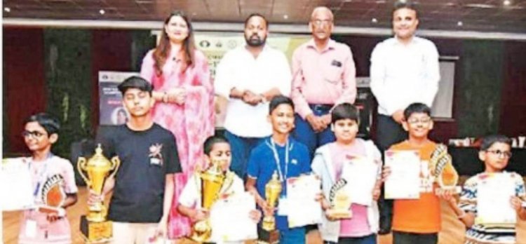 शिल्प कुमार और प्रतिष्ठा अंडर-13 राज्य शतरंज चैंपियन
