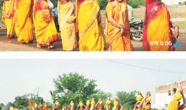 कलश यात्रा के साथ भूतेश्वर नाथ का पुनस्र्थापना महोत्सव शुरू