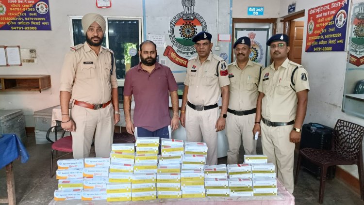 मादक पदार्थो के विरूद्ध अभियान के तहत END TO END कार्यवाही में एक अन्य आरोपी गोदिया से गिरफ्तार।