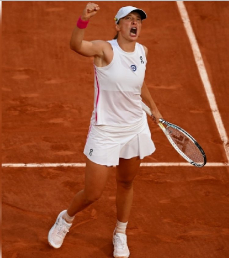 फ्रेंच ओपन: स्वियाटेक चौथे सेमीफाइनल में पहुंची, अब सबालेंका से होगी भिड़ंत