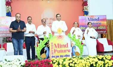 आनंद सरोवर बघेरा में श्रेष्ठ मन-श्रेष्ठ भविष्य पर व्याख्यान