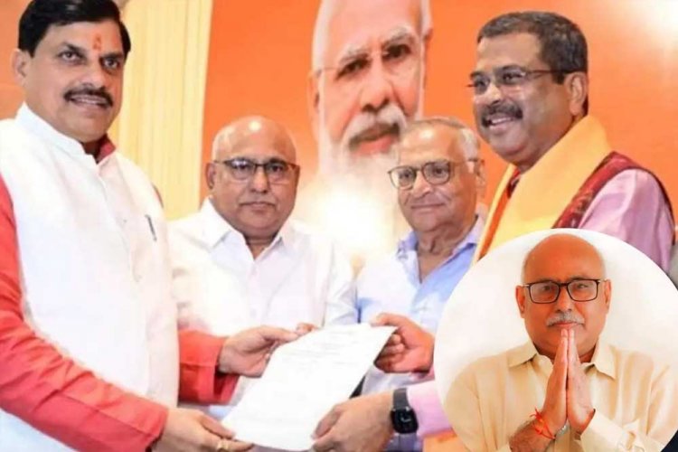 मध्य प्रदेश भाजपा के नए अध्यक्ष बने हेमंत खंडेलवाल, धर्मेन्द्र प्रधान ने की घोषणा