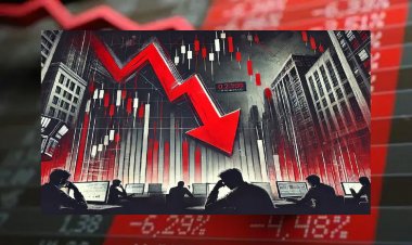 शेयर बाजार में हड़कंप: सेंसेक्स 585 अंक टूटा, निफ्टी में भी भारी गिरावट