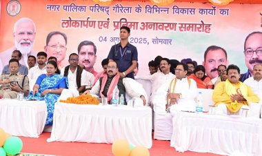 रायपुर : उप मुख्यमंत्री अरुण साव ने 4.09 करोड़ के विकास कार्यों का किया लोकार्पण-भूमिपूजन