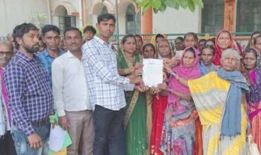 चारागाह और श्मशान की जमीन पर उद्योग स्थापना का विरोध, ग्रामीणों ने कलेक्टर को सौंपी शिकायत