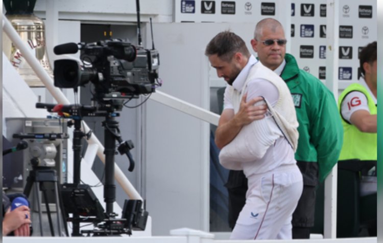 इंग्लैंड को बड़ा झटका, कंधे की चोट के कारण वोक्स पांचवें टेस्ट से हुए बाहर