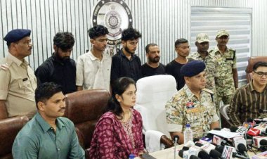 साइबर ठगी गिरोह का पर्दाफाश, 5 बंदी