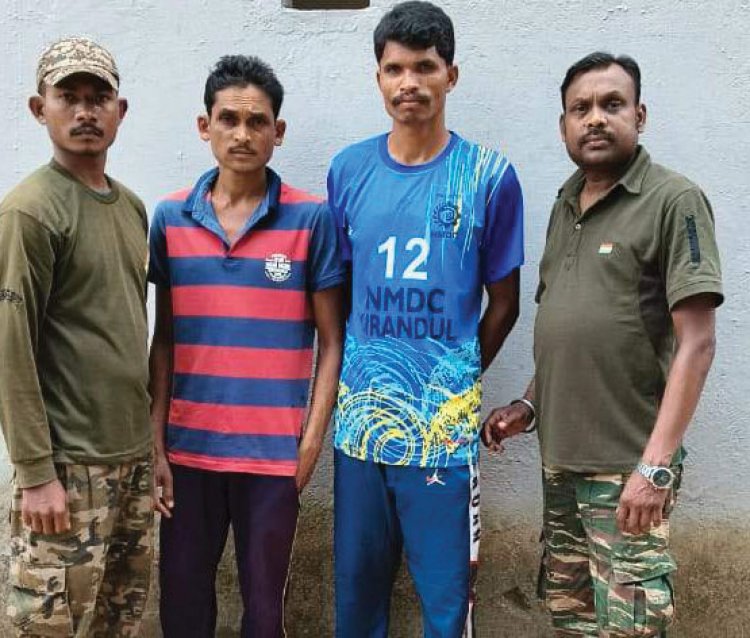 ग्रामीण की हत्या, 2 आरोपी बंदी