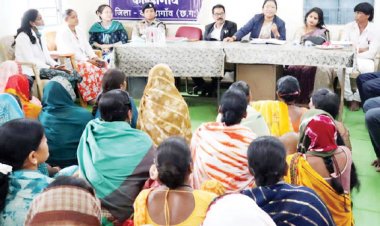 महिला मानव प्रतिरक्षक जिला स्तरीय जागरूकता सत्र आयोजित