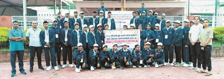 बीएसएफ का आदिवासी युवा आदान-प्रदान का दूसरा जत्था कांकेर से मुम्बई रवाना