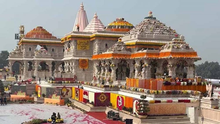 राम मंदिर ध्वजारोहण के लिए 30 मिनट का शुभ मुहूर्त तय, 8,000 विशिष्ट अतिथि होंगे शामिल