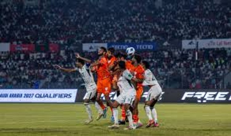 बांग्लादेश ने भारतीय फ़ुटबॉल टीम को 1-0 से दी मात