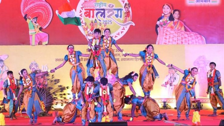 भोपाल में राष्ट्रीय बालरंग की हुई रंगारंग शुरूआत