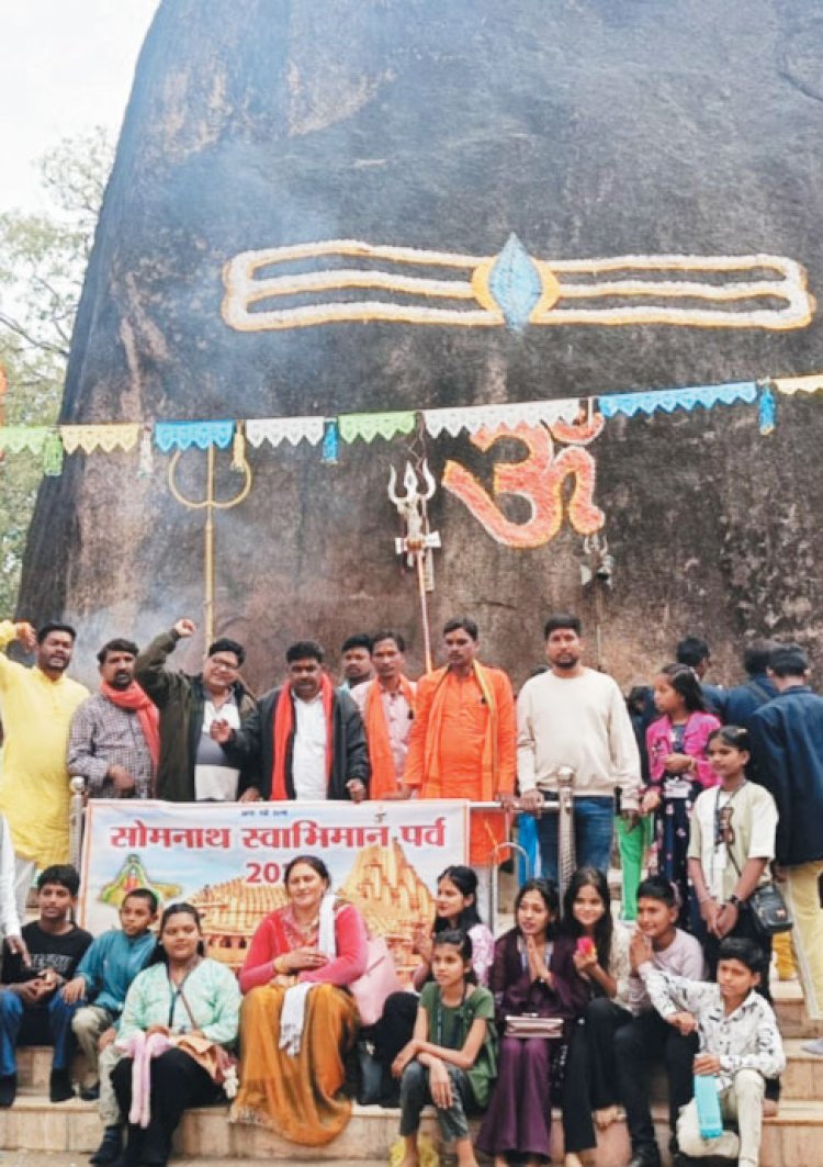 सोमनाथ मंदिर भारत की एकता और सांस्कृतिक वैभव का प्रतीक-अनिल चंद्राकर