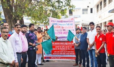 रक्तदान जागरुकता रैली और रक्तदान शिविर सम्पन्न